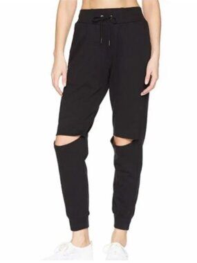 🇨🇦  Socialite Women Ripped-Knee Pants Joggers